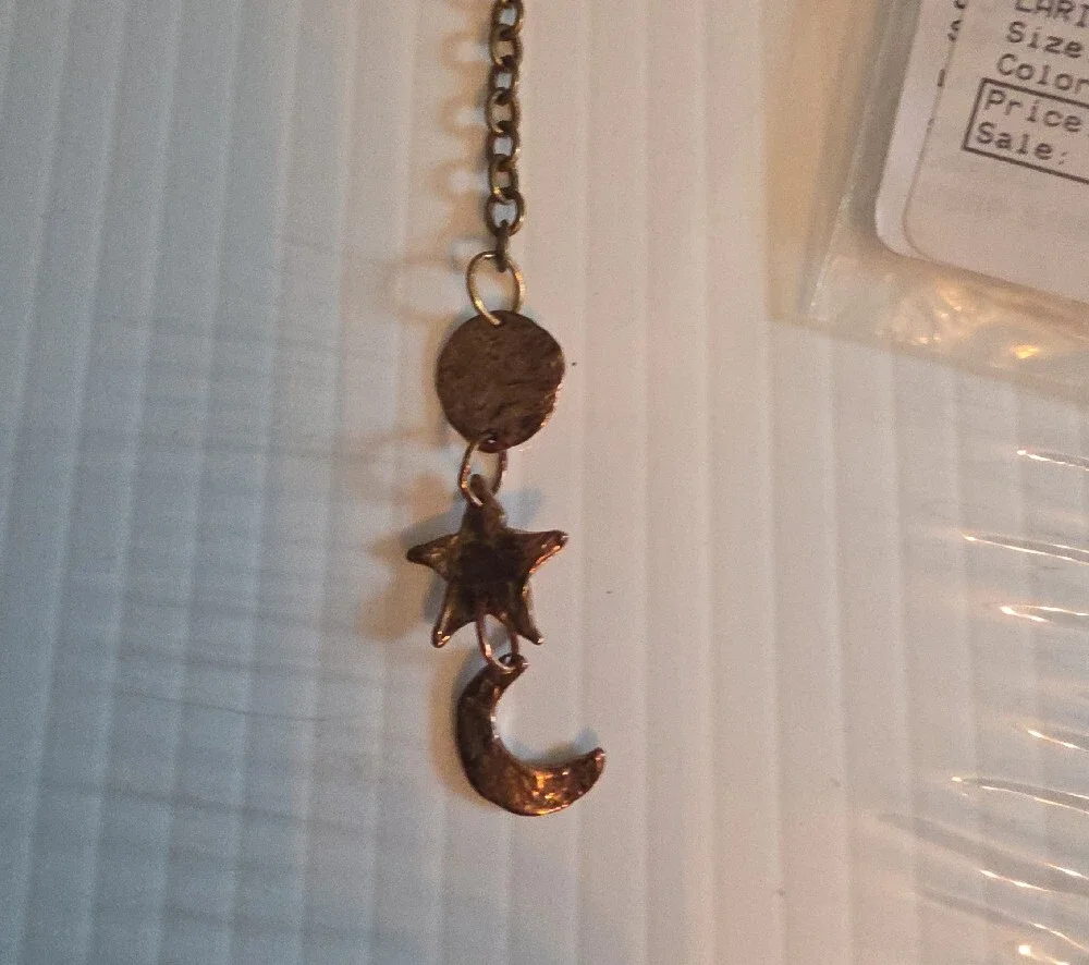 Johnny Was Gold-Tone Moon Star & Disc Y-Necklace